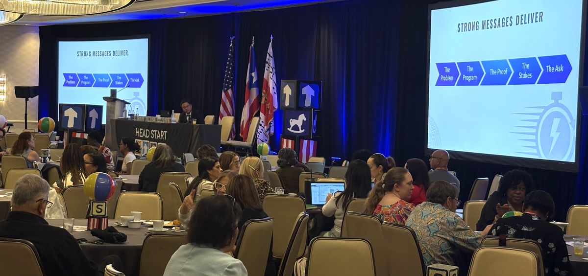 Attendees at a general session during the inaugural Head Start East Annual Conference